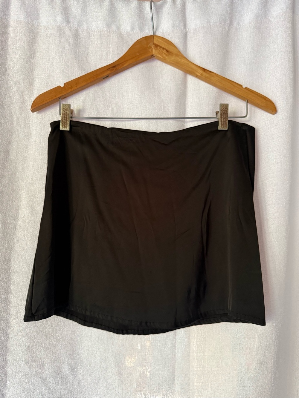Indah Silk Black Skirt